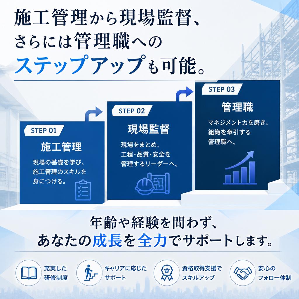 キャリアアップを応援